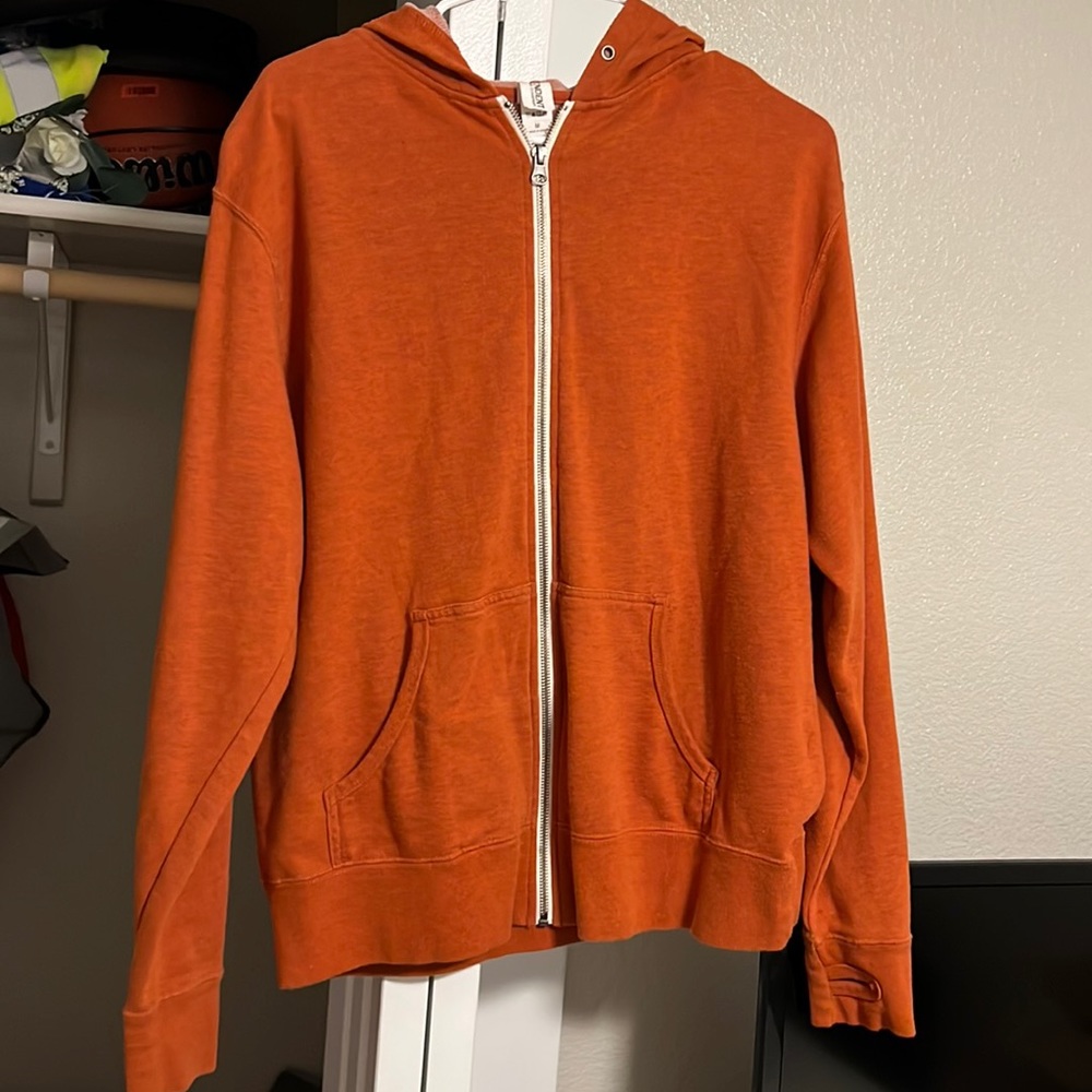 Burnt orange hoodie